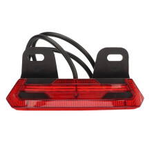 Waterproof 36‑60V LED Bicycle Tail Light Multi-Function Rear Warning Light