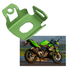 Aluminum Rear Brake Fluid Reservoir Guard for Ninja 250/300/400/650 Green