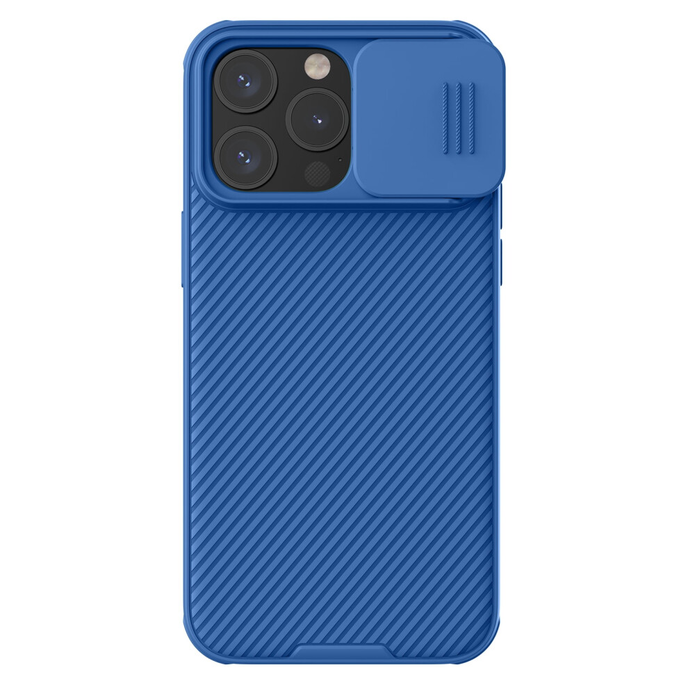Allytech Magnetic Case For Iphone 15 Pro, Magsafe Compatible, Ultra-Thin Shockproof Anti-Slip With Sliding Camera Cover Â Blue 9009879628576