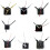 1 Set Silent Quartz Clock Movement Mechanism Wall Repair Replacement DIY Kit E 2