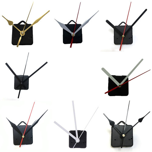 1 Set Silent Quartz Clock Movement Mechanism Wall Repair Replacement DIY Kit E 1