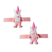 Hand-Knitted Rabbit Curtain Tiebacks for Home Decor 2PCS