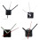 1 Set Silent Quartz Clock Movement Mechanism Wall Repair Replacement DIY Kit E 6