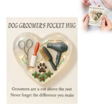 Pocket Hug Memorial Gift with Acrylic Figurine & Cards – Compatible with Grief Support, Friendship, Birthday, Thanksgiving