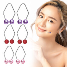 2Pcs Women Dimple Makers Natural Dimple Creation Lightweight Compact Size Easy to Wear Face Dimple Trainers