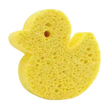 Animal-Shaped Baby Bath Sponges, Natural & Non-Toxic, Gentle on Newborn/Toddler Skin, Soft & Absorbent – Compatible with All Baby Baths