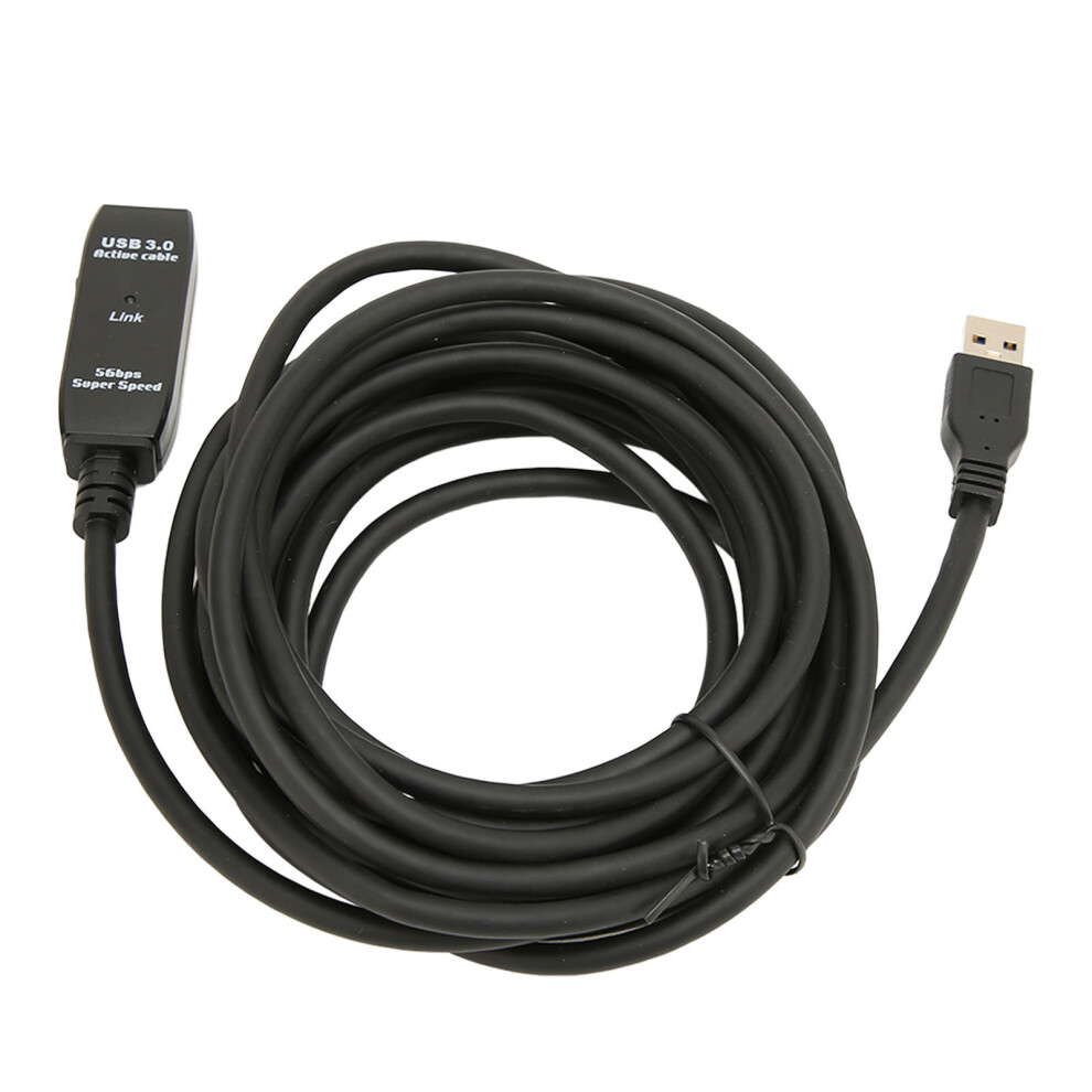 Usb3.0male To Female Active Extension Cable Bus Powered Hi-Speed Data Transfer Rugged Design Backwards Compatible For External Hard Drives 9357860546867