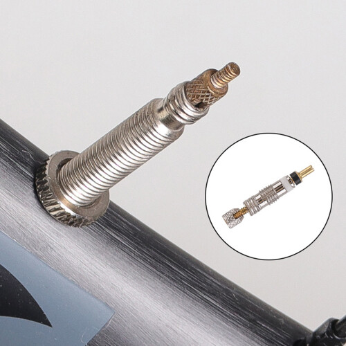 (11 Piece Set) 14pcs Brass Presta Valve Core Set - Leakproof 2