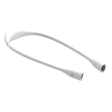 Hands-Free Reading Light Neck Flex Rechargeable Battery Lightweight Ergonomic Design High Brightness Adjustable Angle Dual Beads Tri-Color LED