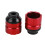 Motorcycle CNC Aluminum Alloy Front Fork Frame Slider Red Universal Crash Protector 8