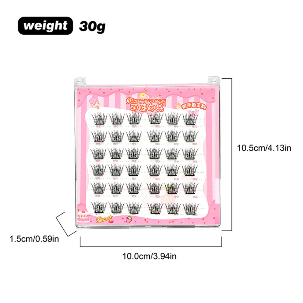 Dachuang Beauty (6 Rows Little Stars) Lightweight False Lashes For Party & Wedding