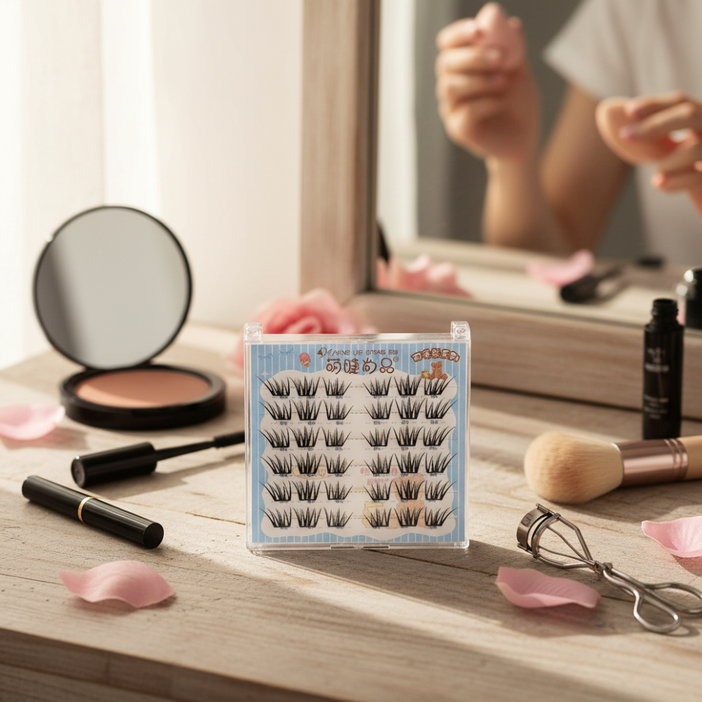 Dachuang Beauty (6 Rows Cute Fox) Lightweight False Lashes For Party & Wedding