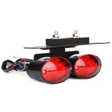 Running Brake Marker Light With Integrated Turn Signal Lights Universal Fitment For Harley Honda Yamaha40W High Brightness LED Motorcycle Integrated
