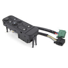 Elektrischer Fensterheberschalter für Autos, schnell reagierend, hochsensibel, robust, aus ABS und Metall, T-Griff-Design, stabile Halterung,