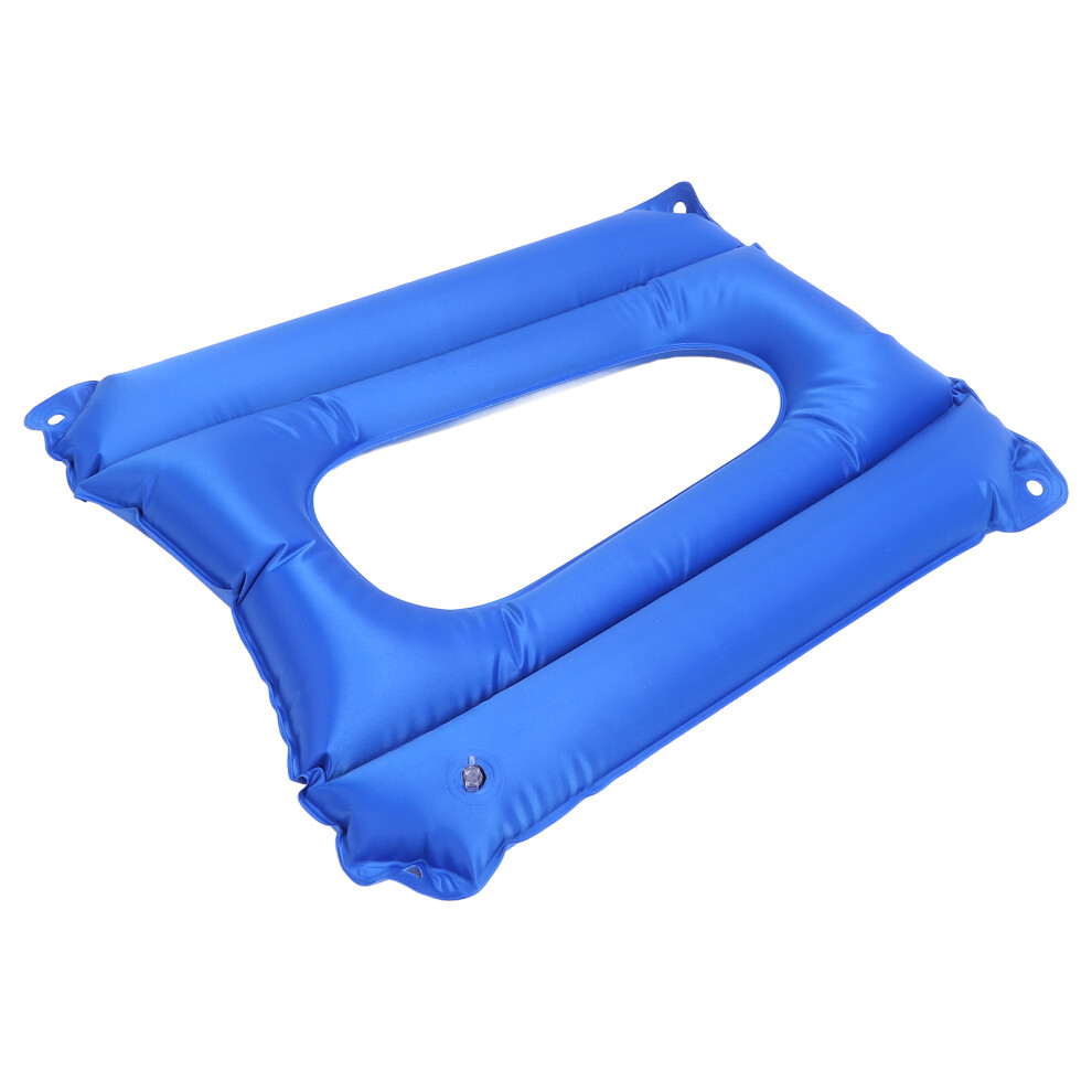 Inflatable PVC Bedsore Cushion for Chairs, Leakproof Foldable Seat Pad