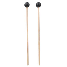 Glockenspiel Performance Tools, Bell Mallets Rubber Xylophone Mallets Wood Handle Durable Construction Musical Accessories For Marimba Chime Drum