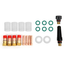 Pièce de rechange pour torche TIG, offrant une bonne ductilité, une résistance à l'abrasion et une longue durée de vie. Compatible avec la