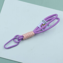 (16) Colorful Braid Rope Keychain for Bag & Car Keys