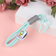 (8) Colorful Braid Rope Keychain for Bag & Car Keys