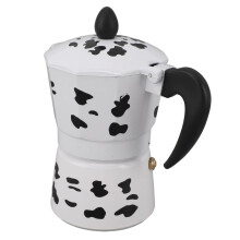 Camping & Home Coffee Maker Aluminium 3 Cups 150ML Moka Pot for Outdoors
