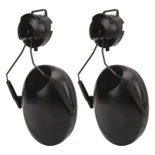 Helm mit abnehmbaren Ohrenschützern, Geräuschunterdrückung, weicher Komfort, NRR 22dB