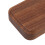 Wooden Serving Bowl Fruit Snack Dish, Durable Rectangular Salad Plate 10