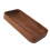 Wooden Serving Bowl Fruit Snack Dish, Durable Rectangular Salad Plate 11