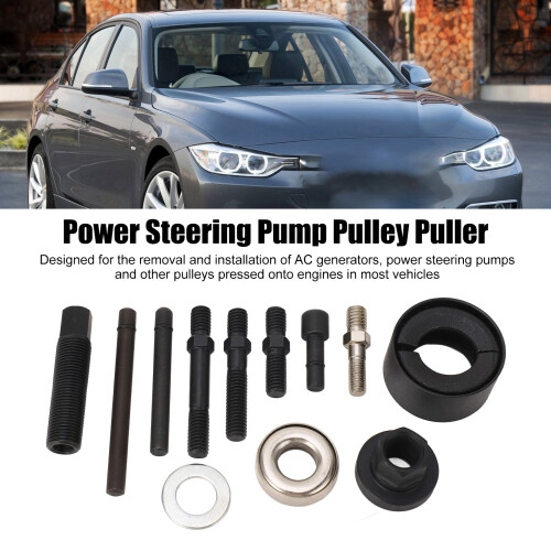 Metal Power Steering Pump Pulley Puller for Most Vehicles, Durable Tool 2