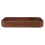 Wooden Serving Bowl Fruit Snack Dish, Durable Rectangular Salad Plate 1