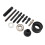 Metal Power Steering Pump Pulley Puller for Most Vehicles, Durable Tool 11