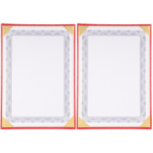 2Sheets Printable Assorted Color Blank Certificate Paper for Awards