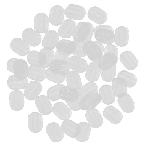 100Stk Ohrclippolster Tpe Transparent Ohrclips Schutz 2