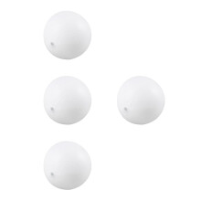 4Stk DIY Fußball Weiß Kinder PVC Ball Für Training Und Freizeit