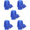 5Sets Schulabschluss Kinderrobe Mütze Verstellbar 9