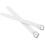 2Paires Sangles En Cuir Blanches Pour Panier Ajustables 11