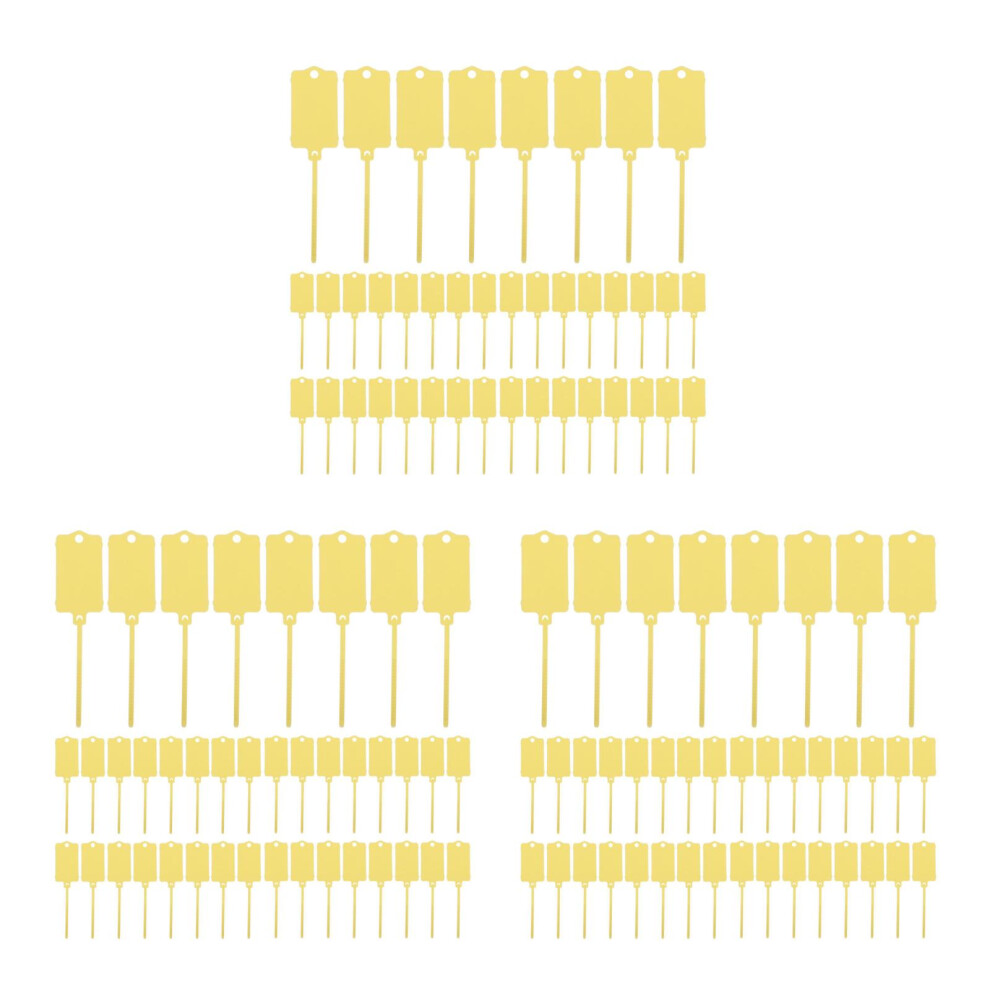 360Pcs Yellow Pp Cable Labels With Ties Waterproof Writable Wire Tags 3713486961747