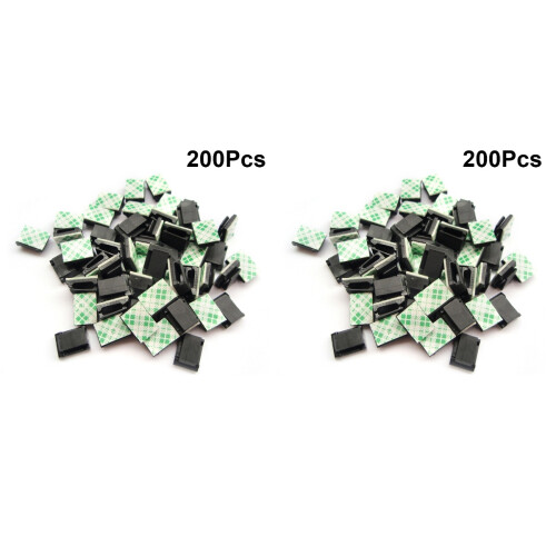 400Pièces Attaches Câbles Robustes Pour Fixation Et Rangement