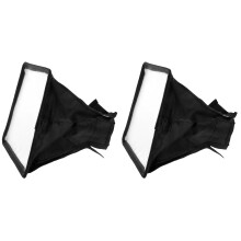 2Stk Weicher Kamerablitz Diffusor Softbox Schutz Für Videoaufnahmen