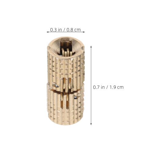 6St Compacte Messing Kastscharnieren, Stille En Hardware 1