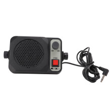 External Walkie Talkie Speaker 8Ω Loud Sound Adjustable Volume for Two-way Radios