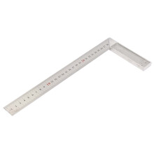 Aluminiumlegierung 90-Lineal mit gerader Kante, 30 cm, rechter Winkel, präzise gefertigt