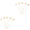 10Stk Beige Aromatherapie Duftstäbchen Mit Getrockneten Blüten 3