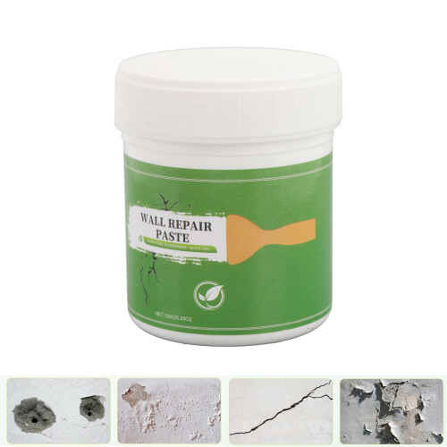 Wandreparaturpaste-Set 150 g Weiß mit Spachtel
