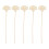 10Stk Beige Aromatherapie Duftstäbchen Mit Getrockneten Blüten 8