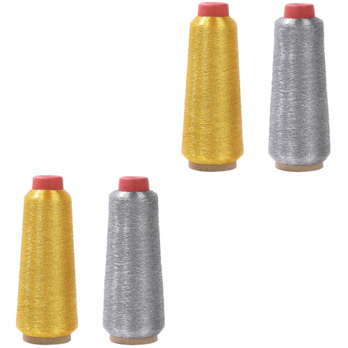 4Rolls Multi-Color Embroidery Floss Thread for Cross Stitch Crafts 2