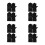 8Paires Hiver Multicolores Isolants Tactiles 4