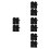 8Paires Hiver Multicolores Isolants Tactiles 7