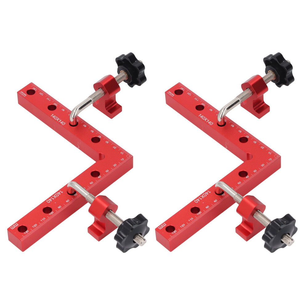 Workshop Corner Clamp 2 Sets 90 Degree Woodworking L Shaped Fixture 140X140mm 7891384452492