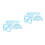8Stk Schul Lineal Set Bunt Mit Winkelmesser Transparent 7