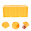Gele Plastic Tissuebox Vintage Container Voor Badkamer En Auto 6